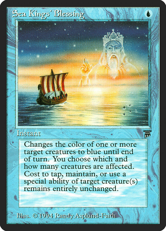 Sea Kings' Blessing [Legends] | Good Games Cannington