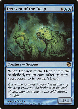 Denizen of the Deep [Duels of the Planeswalkers] | Good Games Cannington