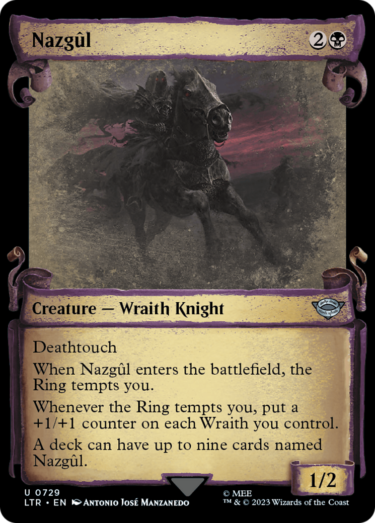 Nazgul (0729) [The Lord of the Rings: Tales of Middle-Earth Showcase Scrolls] | Good Games Cannington