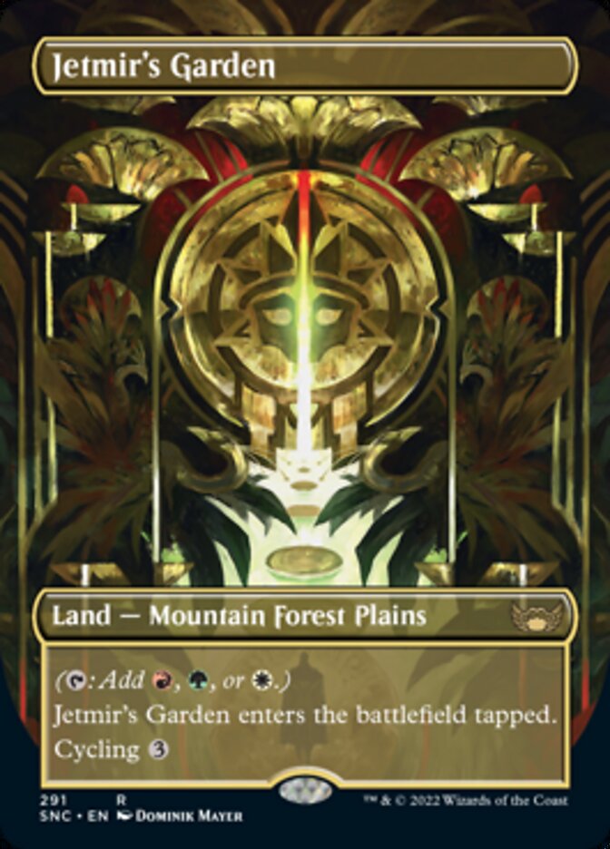 Jetmir's Garden (Borderless Alternate Art) [Streets of New Capenna] | Good Games Cannington