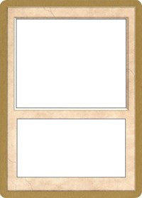 2002 World Championship Blank Card [World Championship Decks 2002] | Good Games Cannington