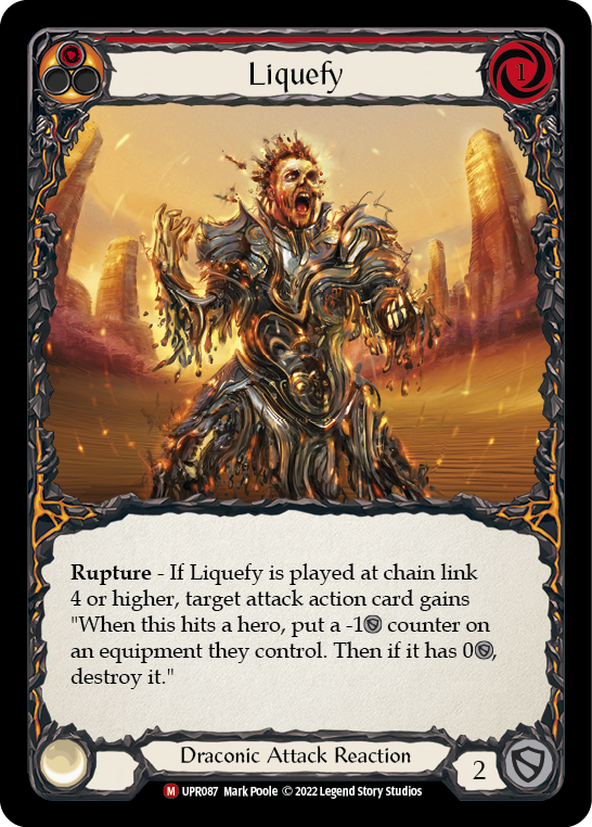 Liquefy [UPR087] (Uprising)  Rainbow Foil | Good Games Cannington