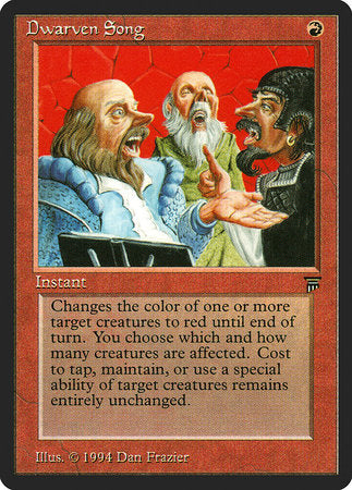Dwarven Song [Legends] | Good Games Cannington