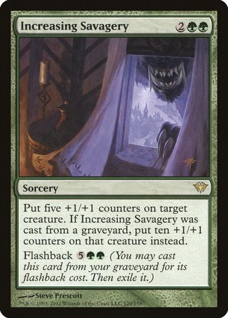 Increasing Savagery [Dark Ascension] | Good Games Cannington