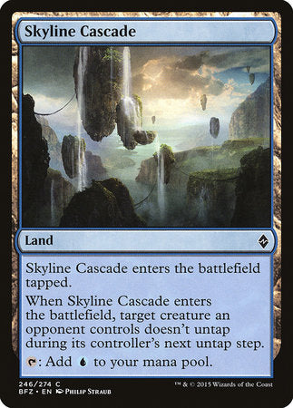 Skyline Cascade [Battle for Zendikar] | Good Games Cannington