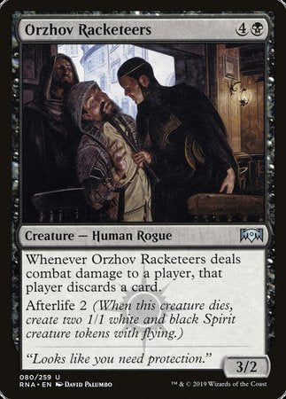 Orzhov Racketeers [Ravnica Allegiance] | Good Games Cannington