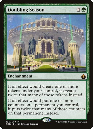 Doubling Season [Battlebond] | Good Games Cannington