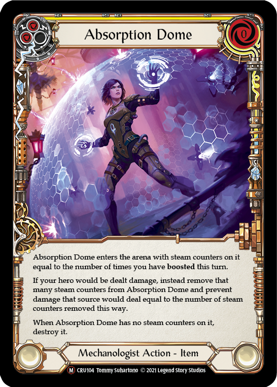 Absorption Dome [U-CRU104-RF] Unlimited Rainbow Foil | Good Games Cannington