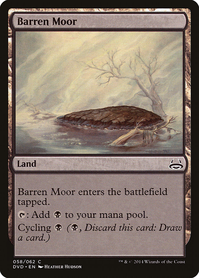 Barren Moor (Divine vs. Demonic) [Duel Decks Anthology] | Good Games Cannington