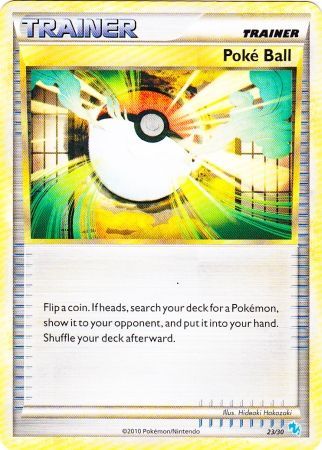 Poke Ball (23/30) [HeartGold & SoulSilver: Trainer Kit - Gyarados] | Good Games Cannington