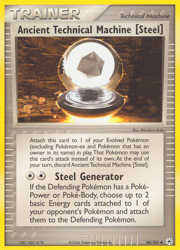 Ancient Technical Machine [Steel] (86/101) [EX: Hidden Legends] | Good Games Cannington