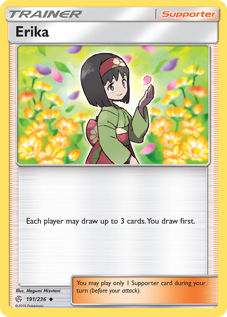 Erika (191/236) [Sun & Moon: Cosmic Eclipse] | Good Games Cannington