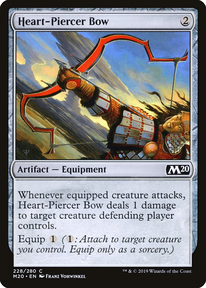 Heart-Piercer Bow [Core Set 2020] | Good Games Cannington
