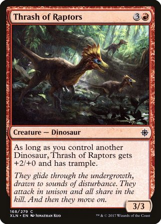 Thrash of Raptors [Ixalan] | Good Games Cannington