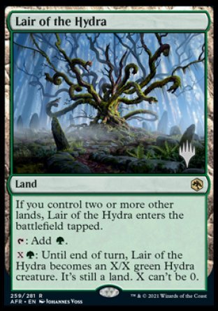 Lair of the Hydra (Promo Pack) [Dungeons & Dragons: Adventures in the Forgotten Realms Promos] | Good Games Cannington