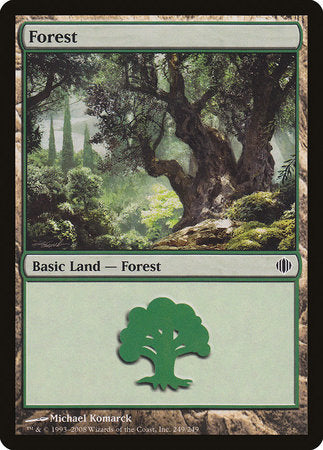 Forest (249) [Shards of Alara] | Good Games Cannington