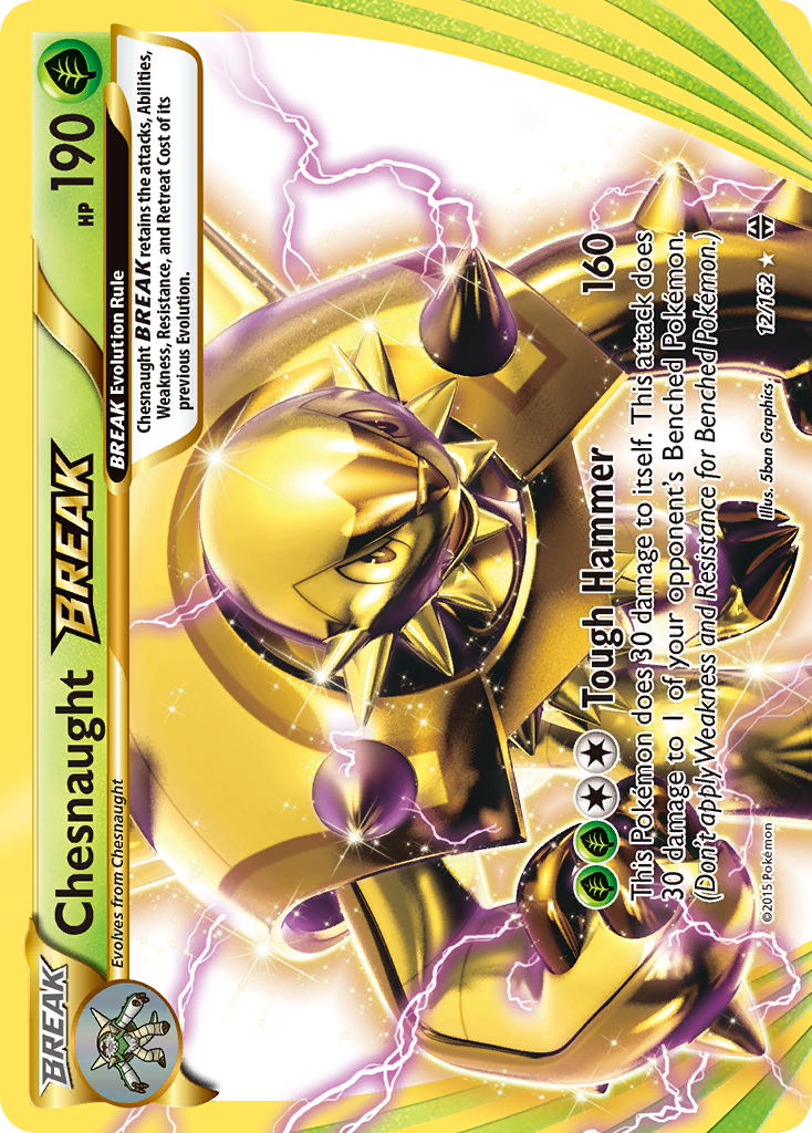 Chesnaught BREAK (12/162) [XY: BREAKthrough] | Good Games Cannington
