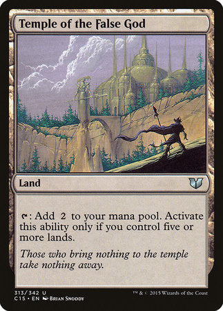 Temple of the False God [Commander 2015] | Good Games Cannington