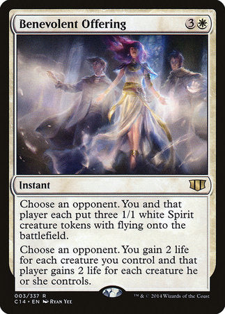 Benevolent Offering [Commander 2014] | Good Games Cannington