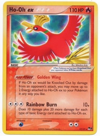 Ho-Oh ex (17/17) (Non-Holo) [POP Series 3] | Good Games Cannington