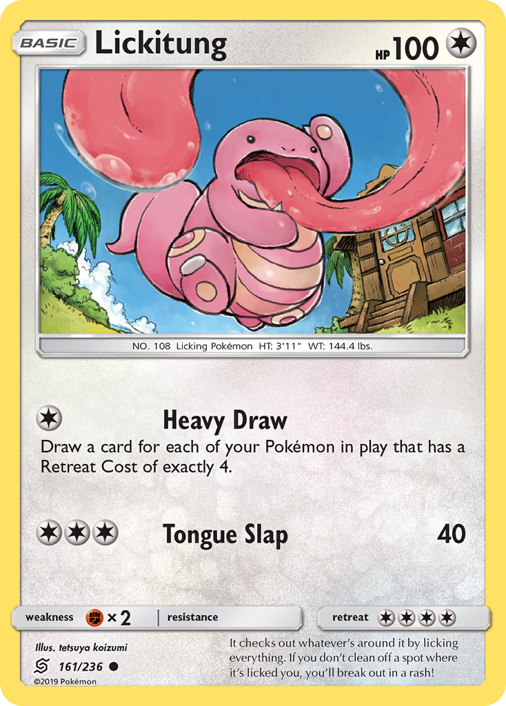 Lickitung (161/236) [Sun & Moon: Unified Minds] | Good Games Cannington