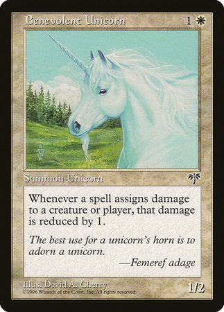 Benevolent Unicorn [Mirage] | Good Games Cannington
