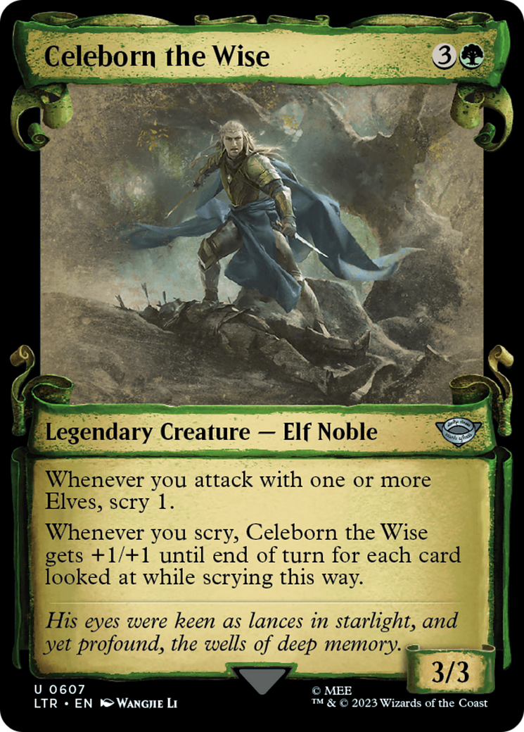 Celeborn the Wise [The Lord of the Rings: Tales of Middle-Earth Showcase Scrolls] | Good Games Cannington