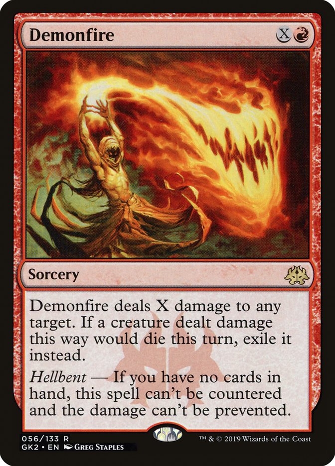 Demonfire [Ravnica Allegiance Guild Kit] | Good Games Cannington