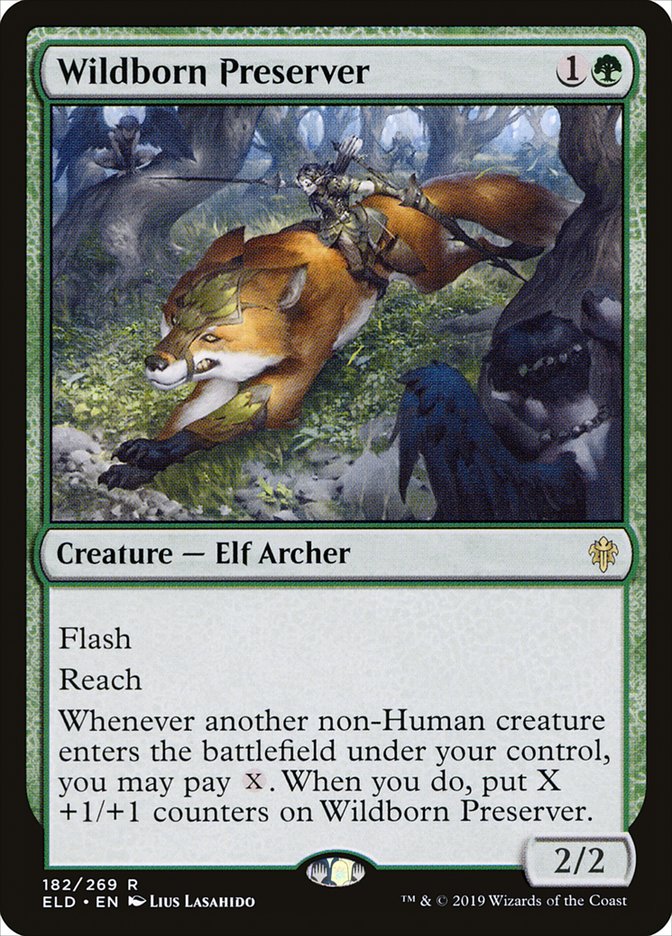 Wildborn Preserver [Throne of Eldraine] | Good Games Cannington