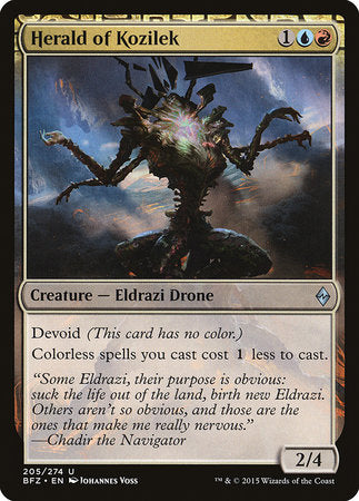 Herald of Kozilek [Battle for Zendikar] | Good Games Cannington