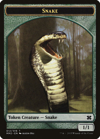 Snake Token [Modern Masters 2015 Tokens] | Good Games Cannington