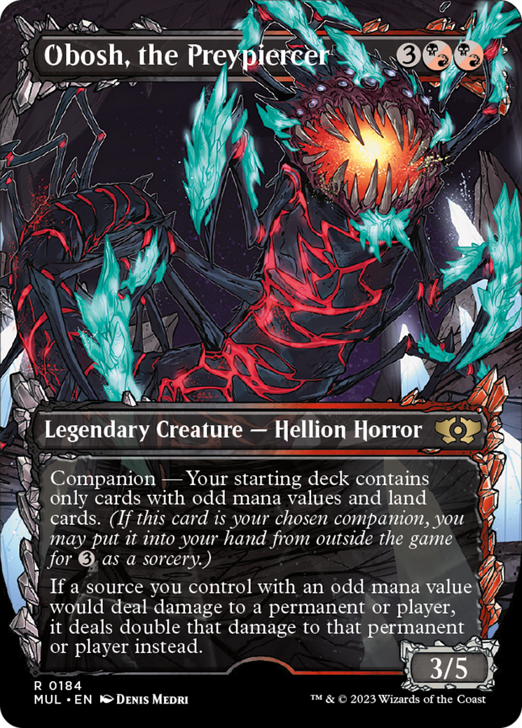 Obosh, the Preypiercer (Halo Foil) [Multiverse Legends] | Good Games Cannington