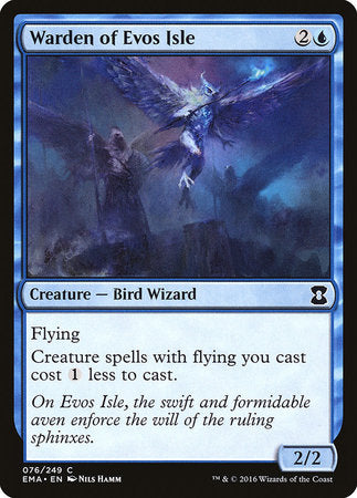 Warden of Evos Isle [Eternal Masters] | Good Games Cannington