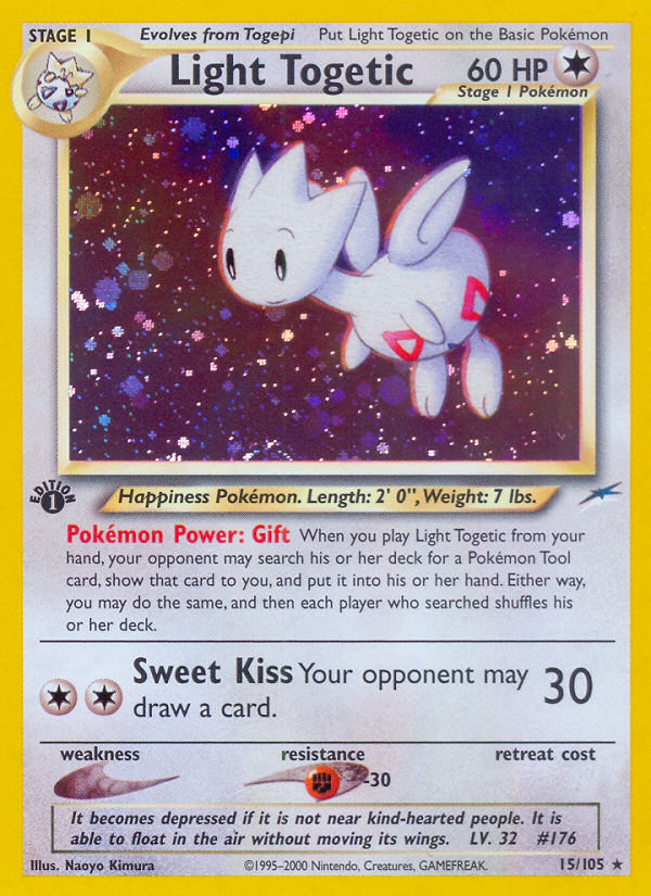 Light Togetic (15/105) [Neo Destiny 1st Edition] | Good Games Cannington