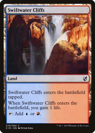 Swiftwater Cliffs [Commander 2019] | Good Games Cannington