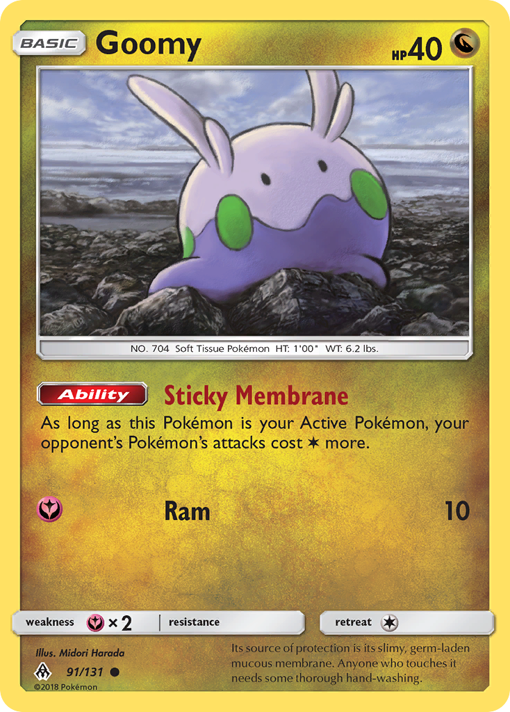 Goomy (91/131) [Sun & Moon: Forbidden Light] | Good Games Cannington
