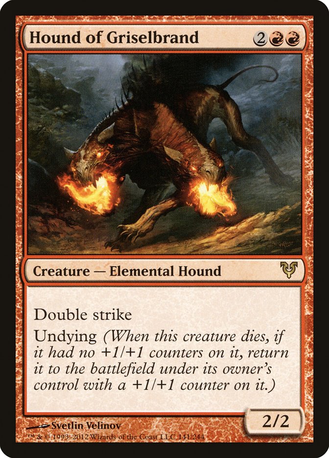 Hound of Griselbrand [Avacyn Restored] | Good Games Cannington