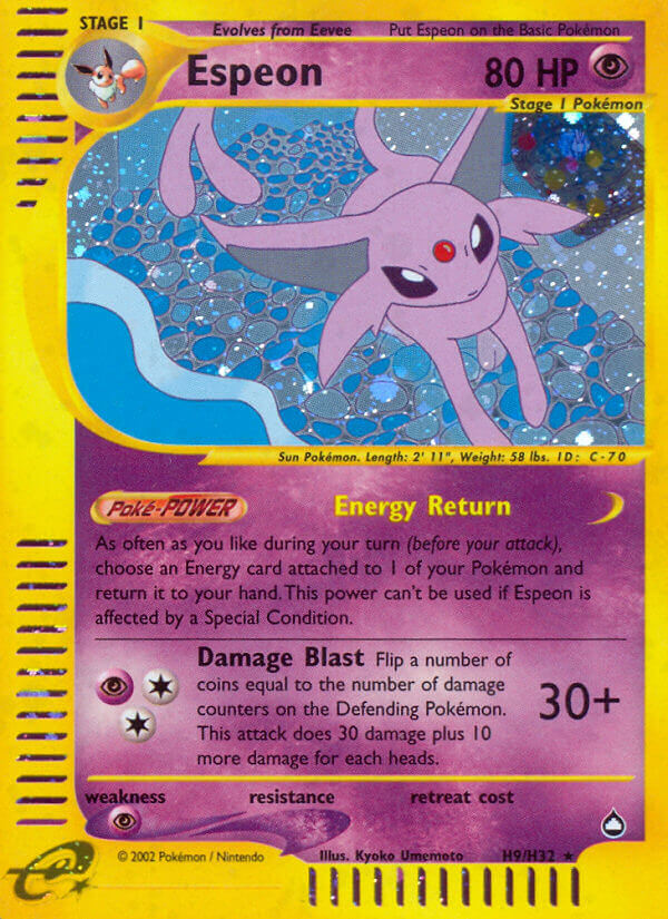 Espeon (H9/H32) [Aquapolis] | Good Games Cannington