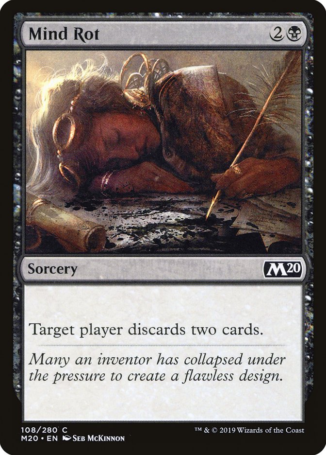 Mind Rot [Core Set 2020] | Good Games Cannington