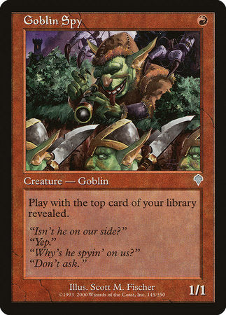 Goblin Spy [Invasion] | Good Games Cannington