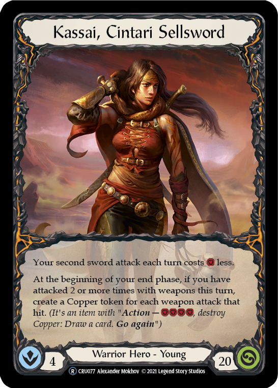 Kassai, Cintari Sellsword [U-CRU077] Unlimited Normal | Good Games Cannington