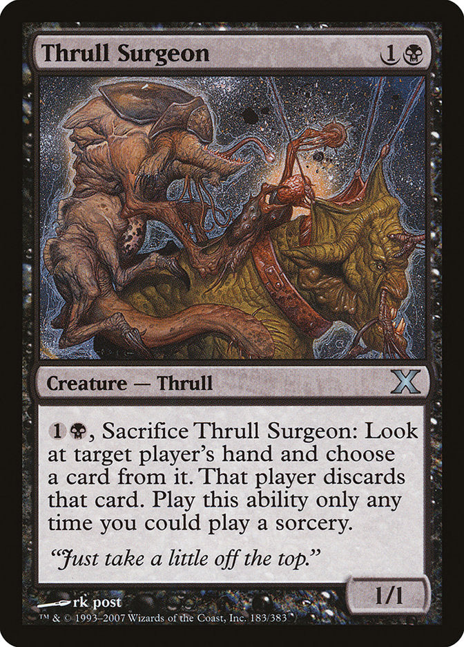 Thrull Surgeon [Tenth Edition] | Good Games Cannington