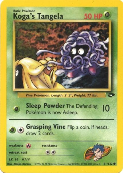 Koga's Tangela (81/132) [Gym Challenge Unlimited] | Good Games Cannington