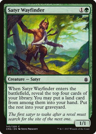 Satyr Wayfinder [Commander Anthology] | Good Games Cannington