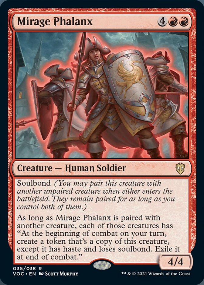 Mirage Phalanx [Innistrad: Crimson Vow Commander] | Good Games Cannington