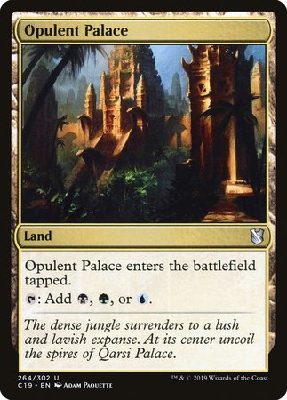 Opulent Palace [Commander 2019] | Good Games Cannington