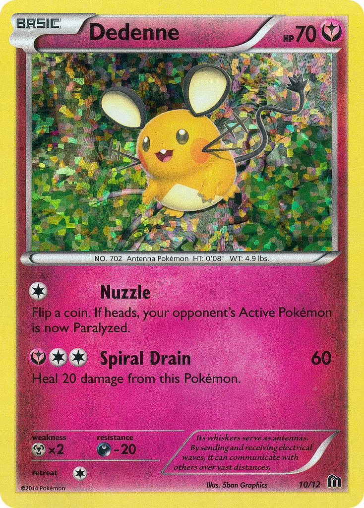Dedenne (10/12) [McDonald's Promos: 2016 Collection] | Good Games Cannington