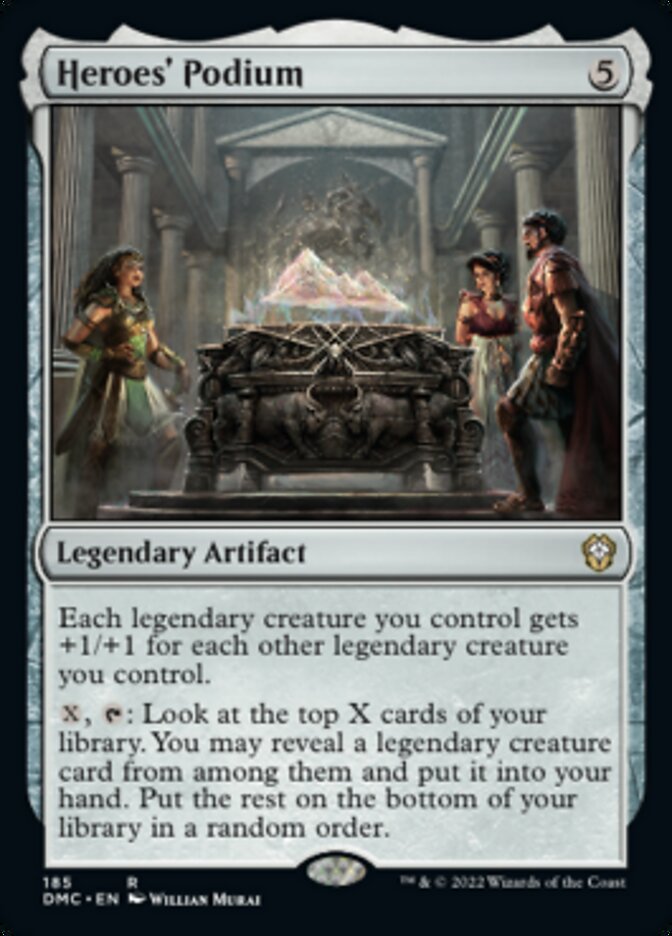 Heroes' Podium [Dominaria United Commander] | Good Games Cannington