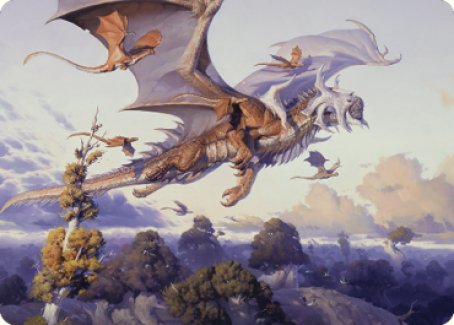 Rith, Liberated Primeval Art Card [Dominaria United Art Series] | Good Games Cannington