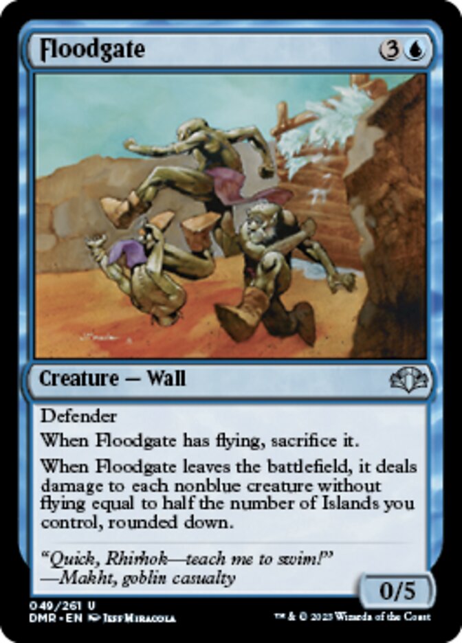 Floodgate [Dominaria Remastered] | Good Games Cannington